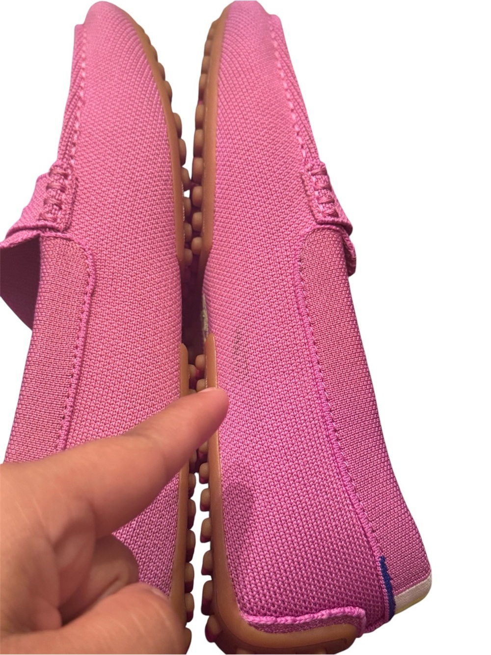 Rothy's The Driver Loafers Raspberry - Picture 9 of 9